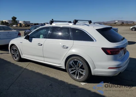 2019 Audi A4 Allroad Premium Plus z USA, uszkodzony, nr VIN WA18NAF44KA047673